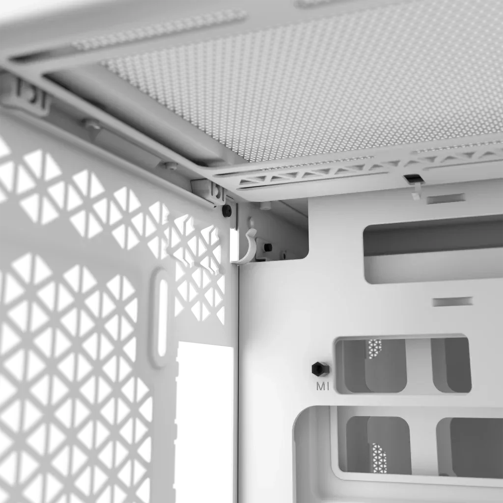 Image 8 for Corsair iCUE LINK 2500X RGB White Micro-ATX Dual Chamber PC Case