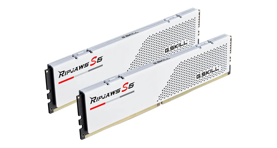 Image 3 for G.Skill Ripjaws S5 DDR5 6000MHz 32GB Kit - White