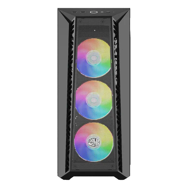 Image 1 for Cooler Master MasterBox 520 Mesh Mid-Tower PC Case with ARGB Lighting - ATX Support