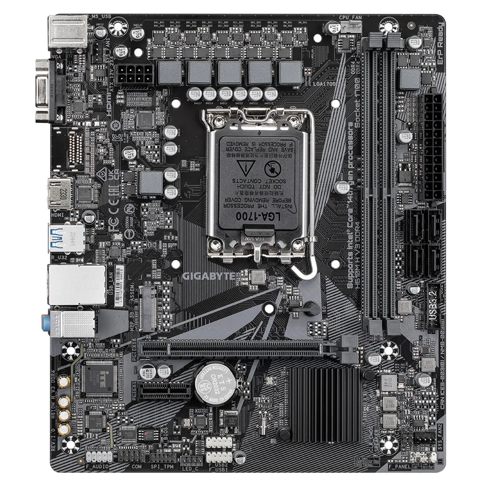 Image 5 for GIGABYTE H610M-H-V3-DDR4 LGA 1700 Motherboard