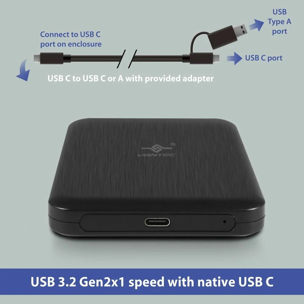 Image 7 for Vantec NexStar 2.5-inch USB 3.2 Disk Enclosure