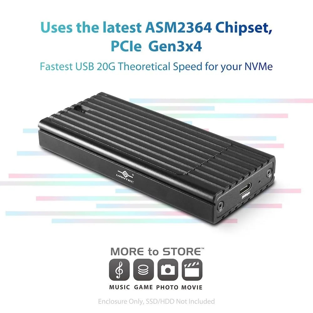 Image 6 for Vantec NexStar SX M.2 NVMe SSD Enclosure