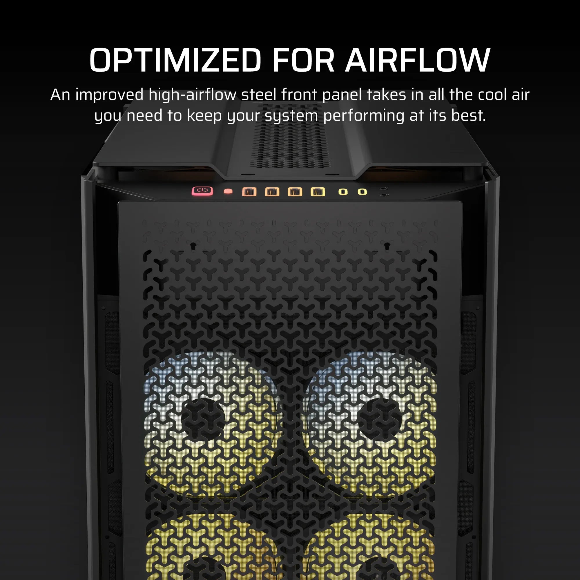 Image 10 for iCUE LINK 9000D AIRFLOW Tempered Glass Super-Tower