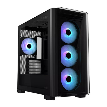 Image 1 for Asus A23 PLUS ARGB Micro-ATX Gaming Chassis - Black