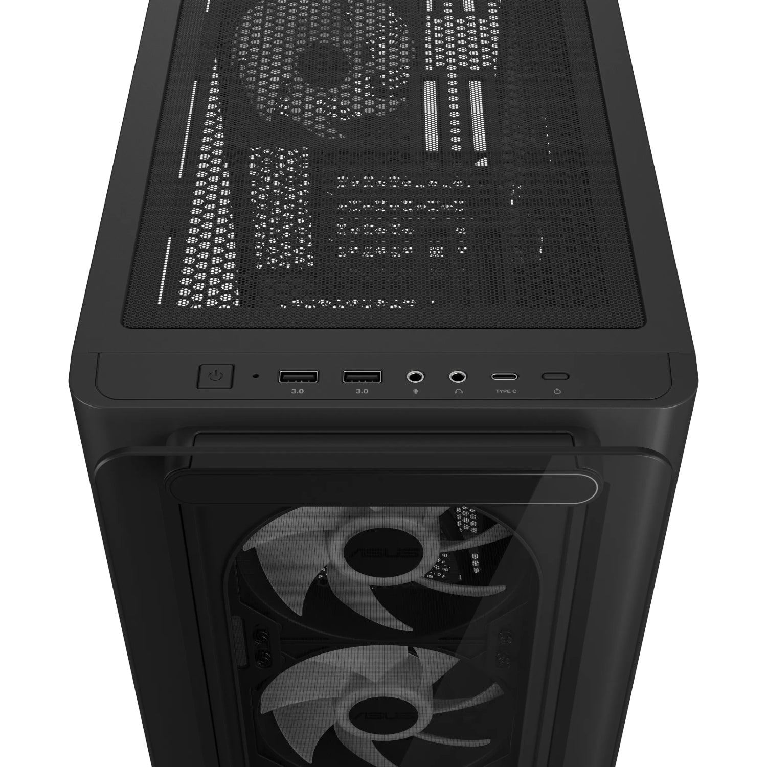 Image 5 for Asus A23 PLUS ARGB Micro-ATX Gaming Chassis - Black