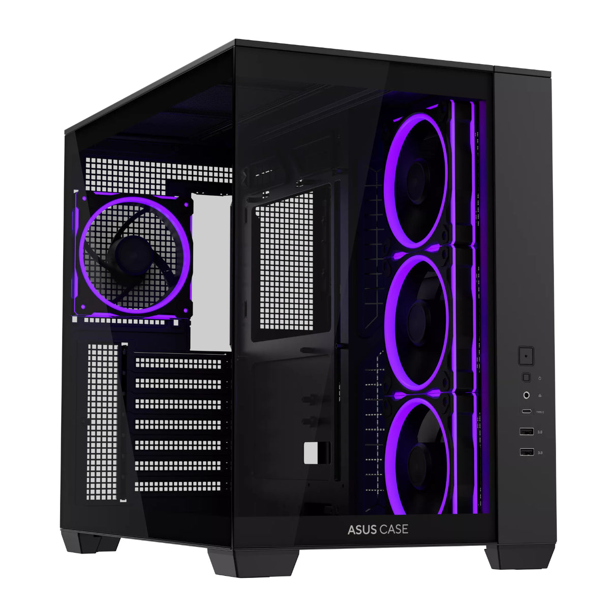 Image 1 for Asus A32 PLUS ARGB ATX Gaming Chassis – Black