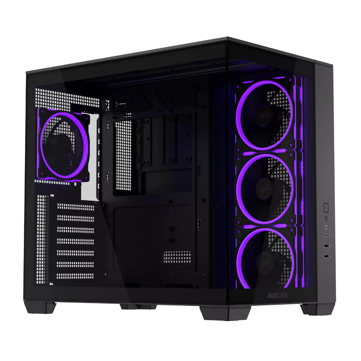 Image 6 for Asus A32 PLUS ARGB ATX Gaming Chassis – Black