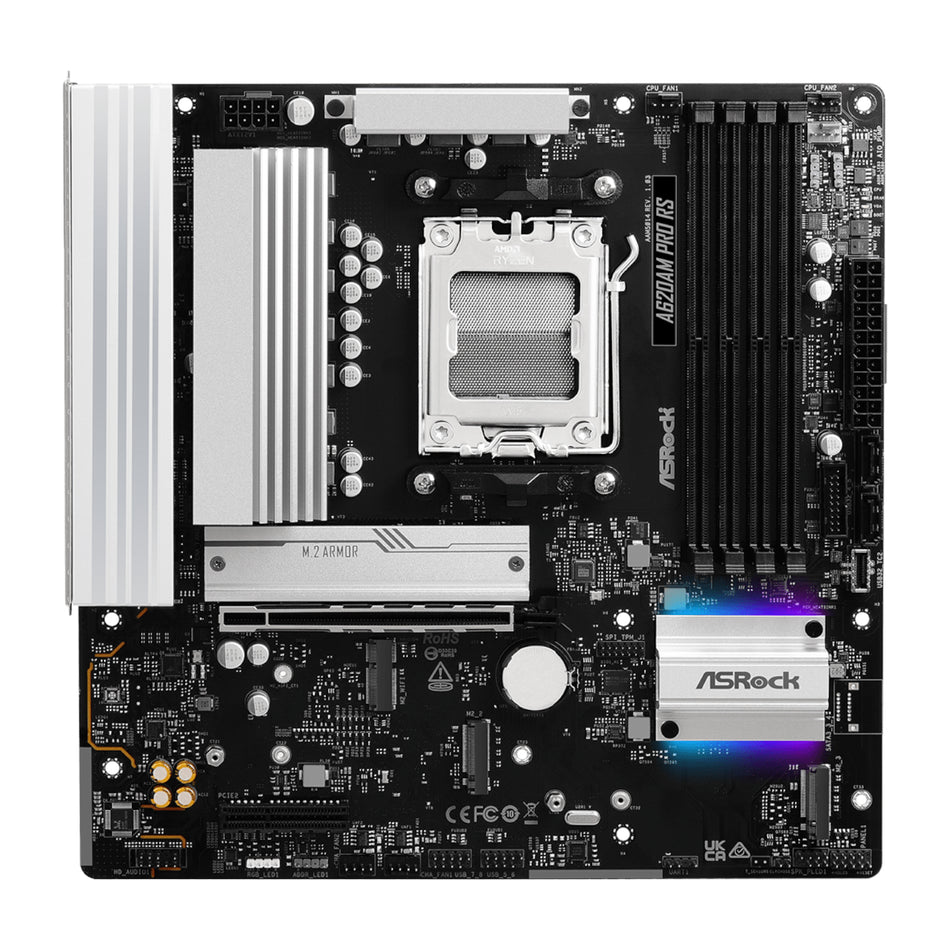 Image 2 for ASRock A620AM Pro RS AM5 M-ATX Motherboard