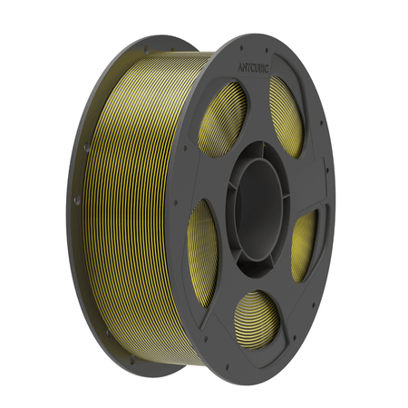 Image 1 for Anycubic PLA Silk Dual Filament - Black Gold