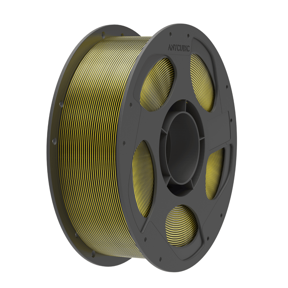 Image 1 for Anycubic PLA Silk Dual Filament - Black Gold
