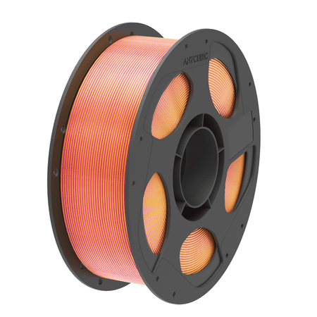 Image 1 for Anycubic PLA Silk Dual Filament 1kg - Pink/Gold