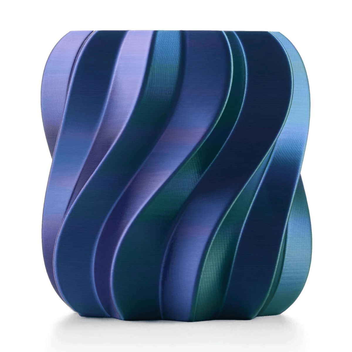 Image 3 for Anycubic PLA Silk Tri-colour Filament 1kg – Blue/Green/Purple