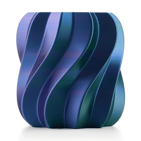 Image 3 for Anycubic PLA Silk Tri-colour Filament 1kg – Blue/Green/Purple