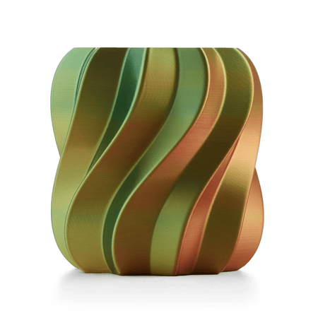 Image 3 for Anycubic PLA Silk Tri-Color Filament – Red Yellow Green