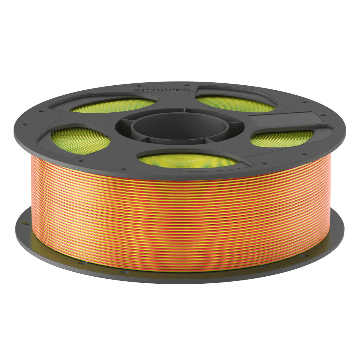 Image 2 for Anycubic PLA Silk Tri-Color Filament – Red Yellow Green