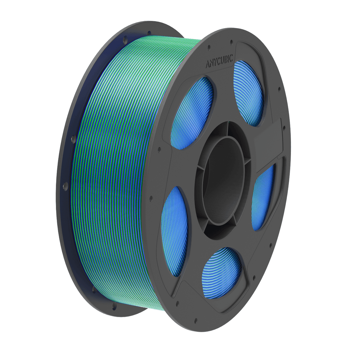 Image 1 for Anycubic PLA Silk Dual Filament 1kg – Blue/Green
