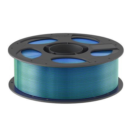 Image 2 for Anycubic PLA Silk Dual Filament 1kg – Blue/Green