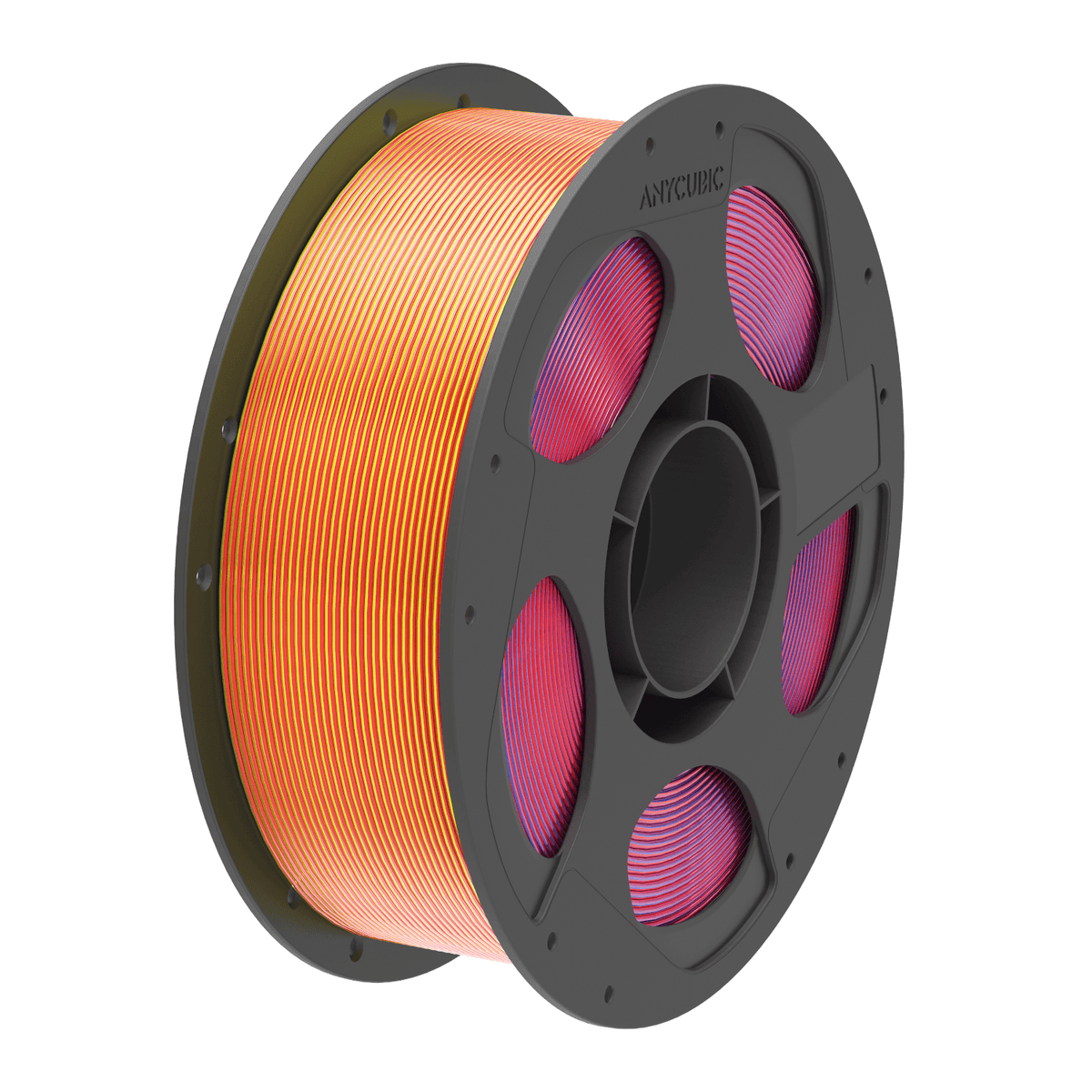 Image 1 for Anycubic PLA Silk Tri-colour Filament 1kg – Red/Blue/Yellow