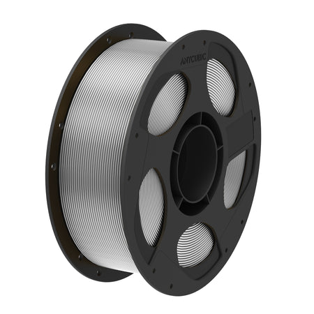 Image 2 for Anycubic PLA Silk Filament 1kg – Silver