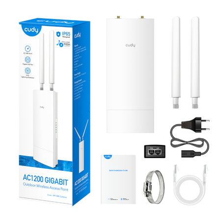 Image 6 for Cudy AC1200 Gigabit Dual Band Ceiling Access Point- Outdoor