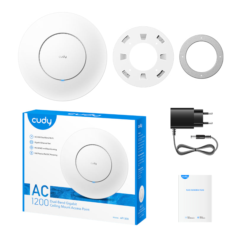 Image 6 for Cudy AC1200 Gigabit Dual Band Ceiling Access Point