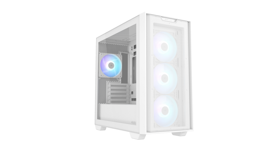 ASUS A21 Plus TG ARGB White Chassis