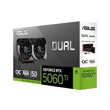 ASUS Dual GeForce RTX 5060 Ti 16GB GDDR7 OC