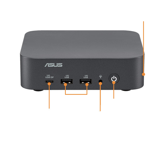 ASUS NUC L7 Ryzen 3 7320U Mini PC - 8GB LPDDR5 RAM, Radeon 610M Graphics, M.2 2280 Slot, HDMI, Wi-Fi, Bluetooth, 3-Year Warranty with Versa Bracket