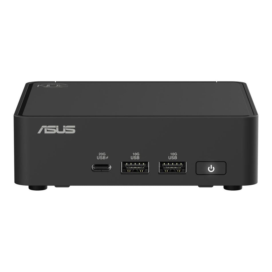 ASUS NUC 15 Mini PC - Intel Core 3 100U (15th Gen) Processor, Intel UHD Graphics, Dual DDR5-5600 SO-DIMM Slots (Up to 96GB), Dual M.2 SSD Slots, 2x HDMI 2.1, 5x USB Ports, 2x Thunderbolt 4, Wi-Fi 6E, Gigabit LAN, Bluetooth 5.3, 3-Year Warranty
