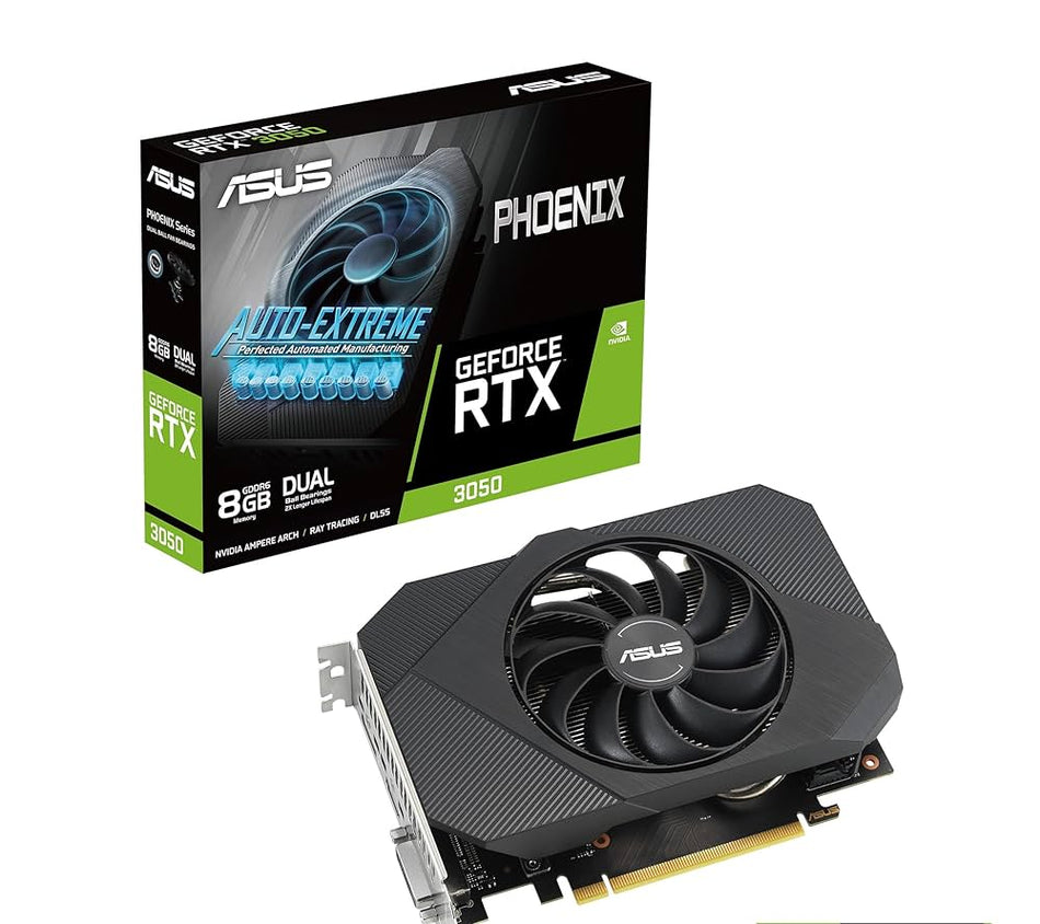 ASUS Phoenix GeForce RTX 3050 8GB GDDR6 Graphics Card
