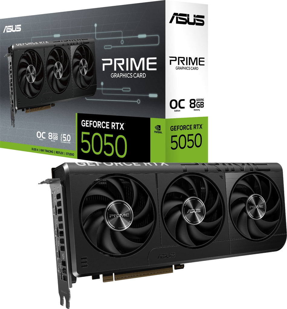 ASUS PRIME GeForce RTX 5050 OC 8GB Graphics Card