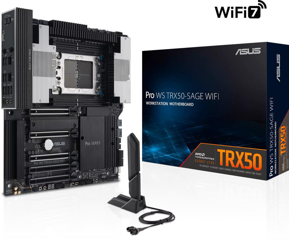 ASUS Pro WS TRX50-SAGE WIFI A AMD TRX50 Workstation Motherboard