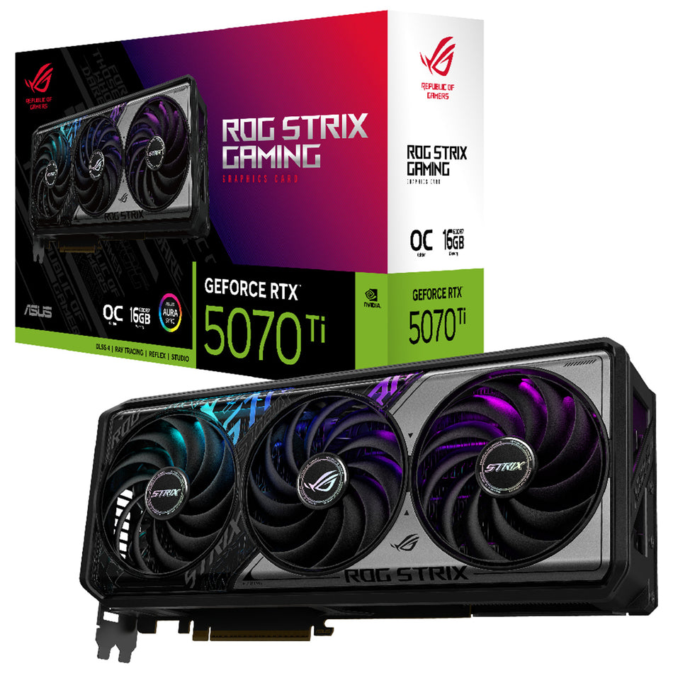 ASUS ROG Strix GeForce RTX 5070 Ti OC Edition Graphics Card
