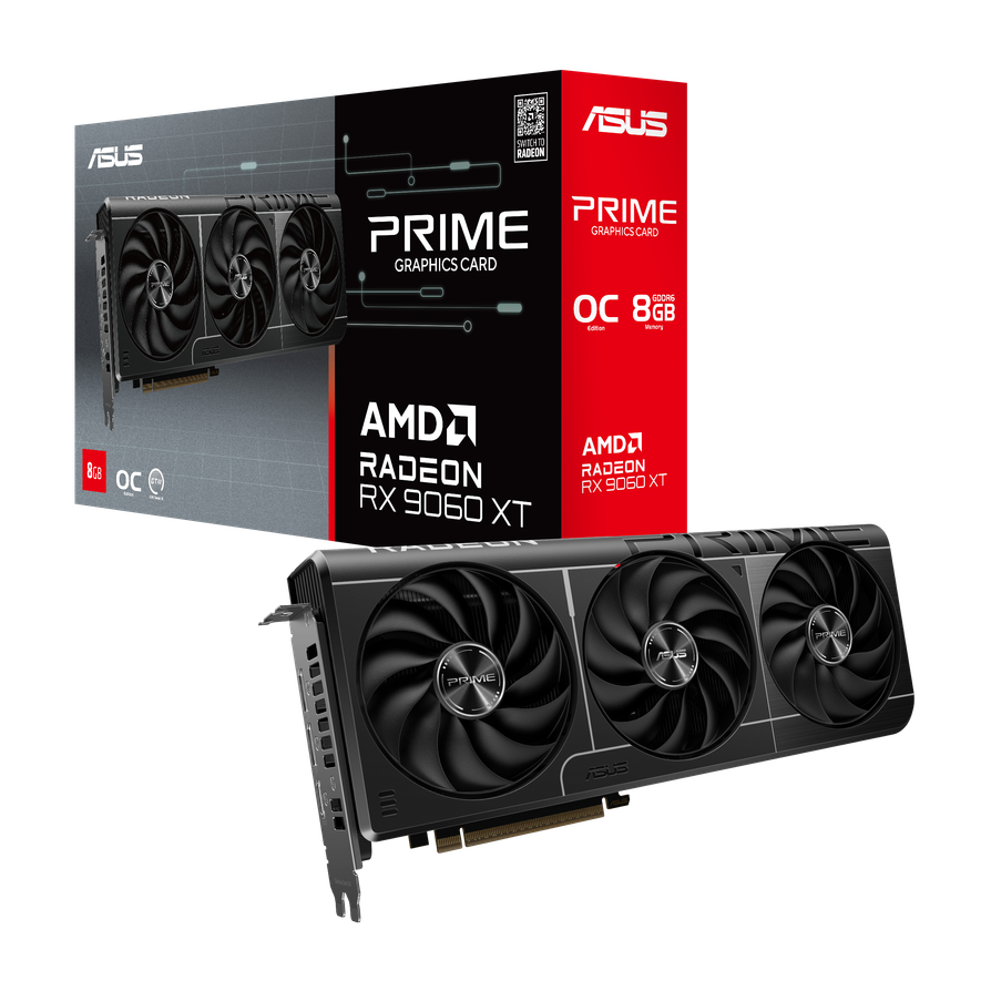 ASUS TUF Gaming Radeon RX 9060 XT OC Edition Graphics Card