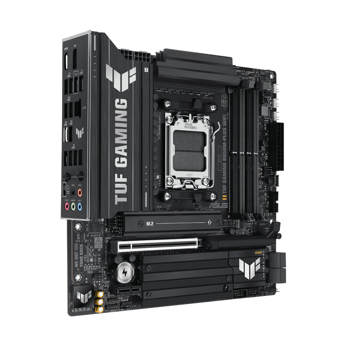 Image 3 for Asus TUF Gaming B850M-PLUS WIFI and Asus Prime LC 240 ARGB Liquid CPU Cooler Bundle