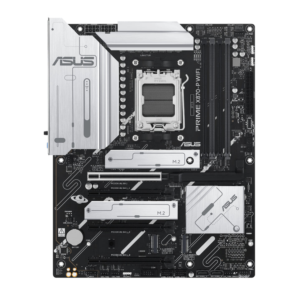 Image 2 for Asus PRIME X870-P WIFI ATX Gaming Motherboard