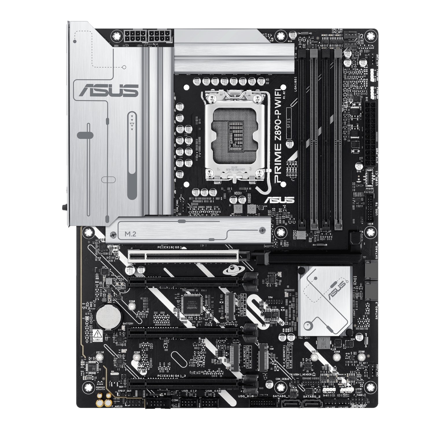Image 2 for Asus PRIME Z890-P WIFI ATX Gaming Motherboard
