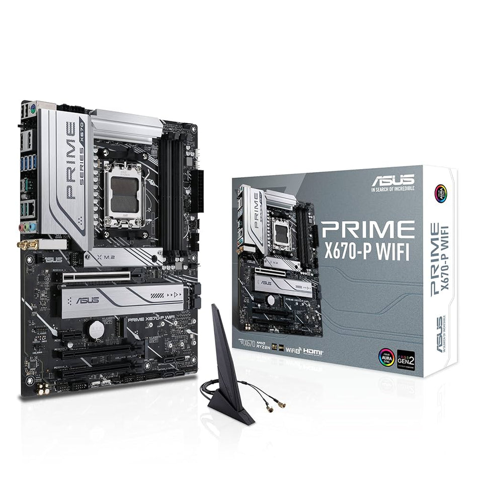 ASUS PRIME X670-P WIFI AM5 Motherboard