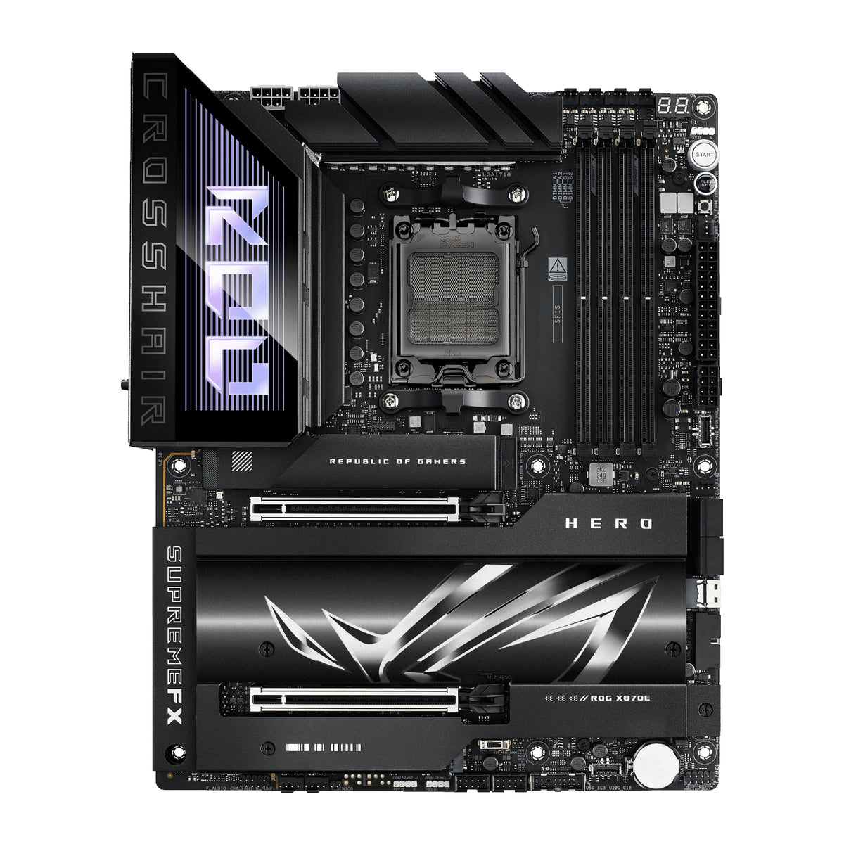 Image 2 for Asus ROG Crosshair X870E HERO ATX Gaming Motherboard