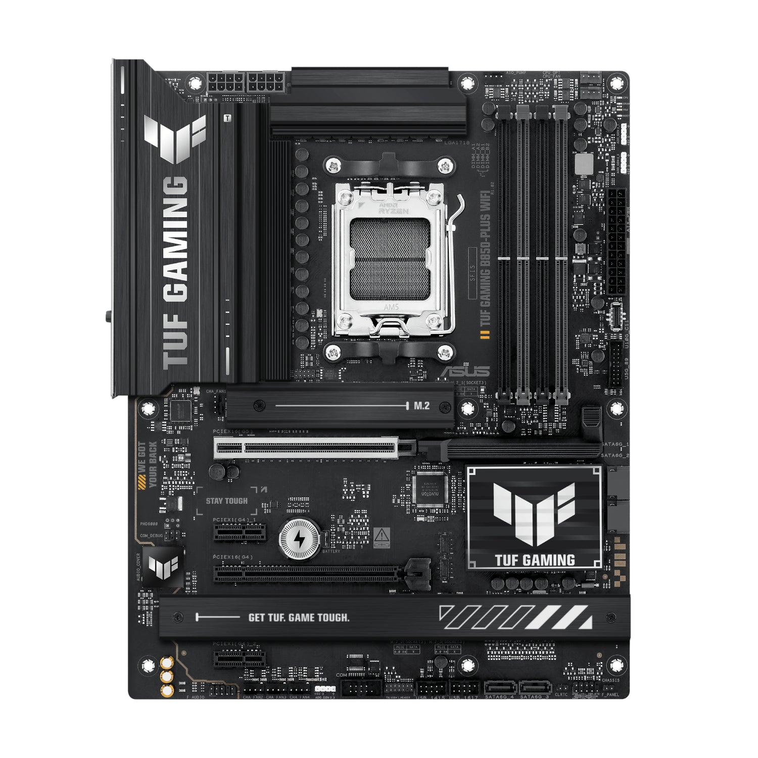 Image 2 for Asus TUF B850 Gaming Plus WI-FI AM5 ATX Motherboard