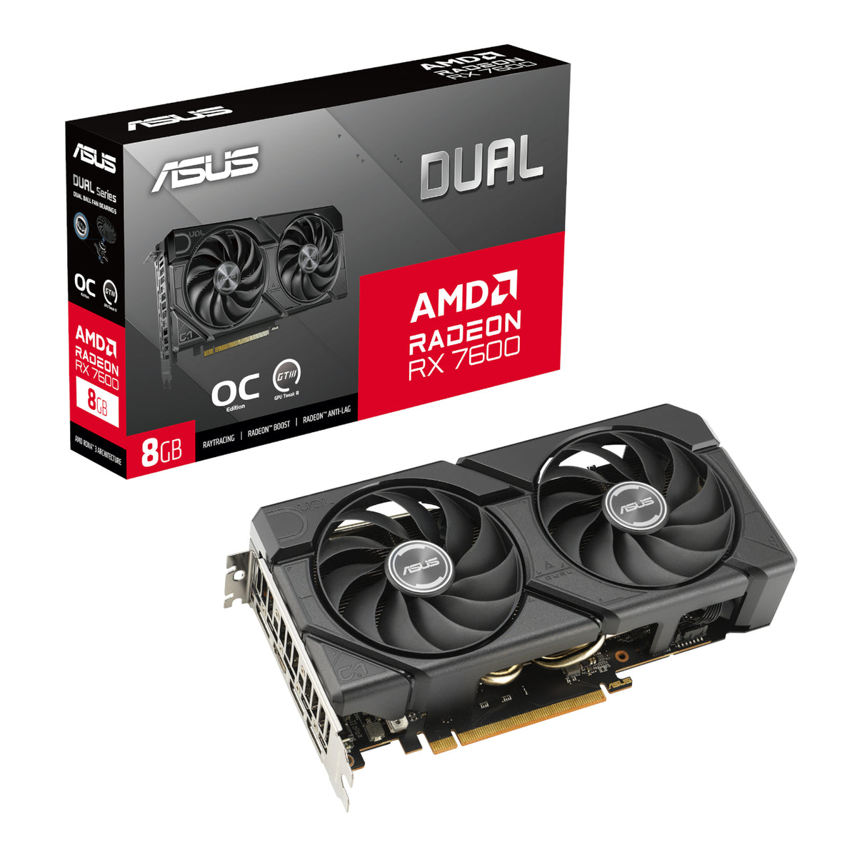 Image 4 for Asus UWM 2 Gaming Chassis/Graphics Card/Power Supply Combo (A31 PLUS | RX 7600 | PRIME 750W)