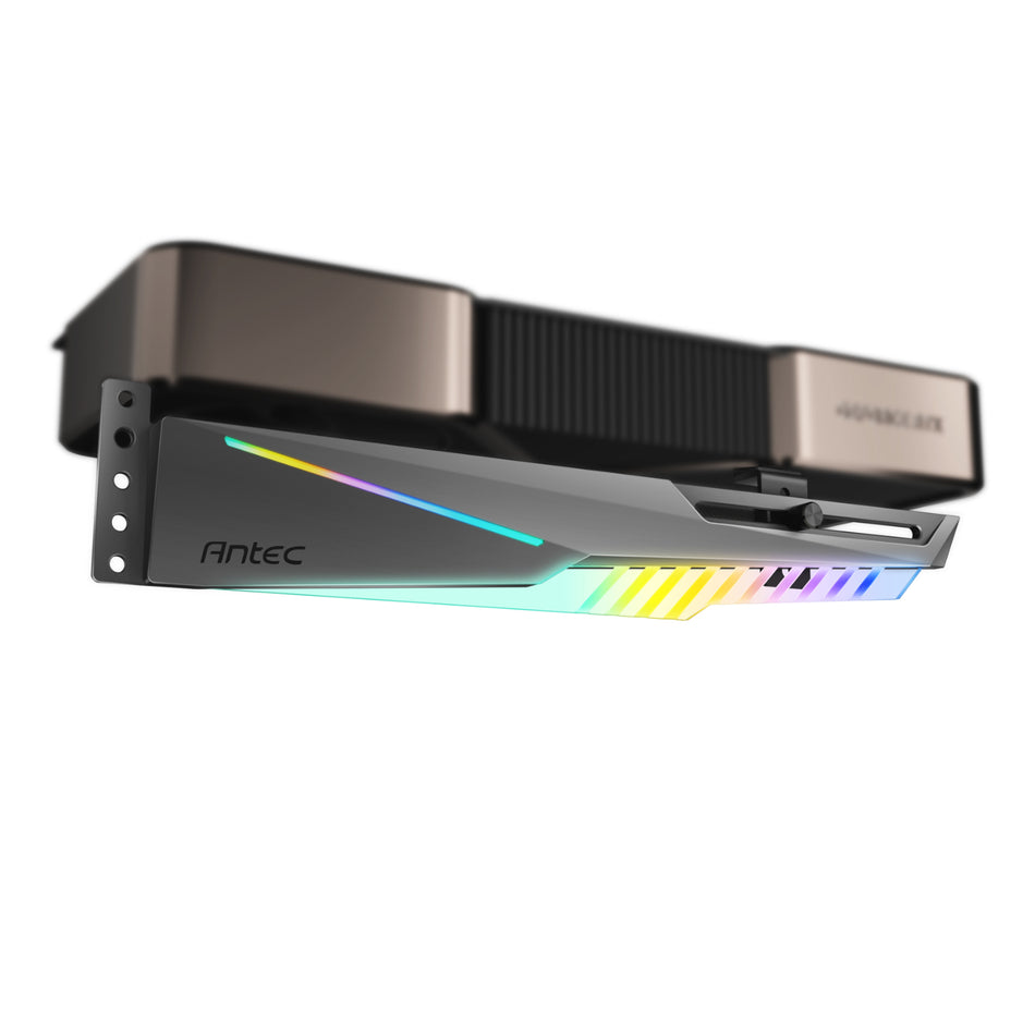Image 1 for Antec Dagger ARGB GPU Support Bracket - Black