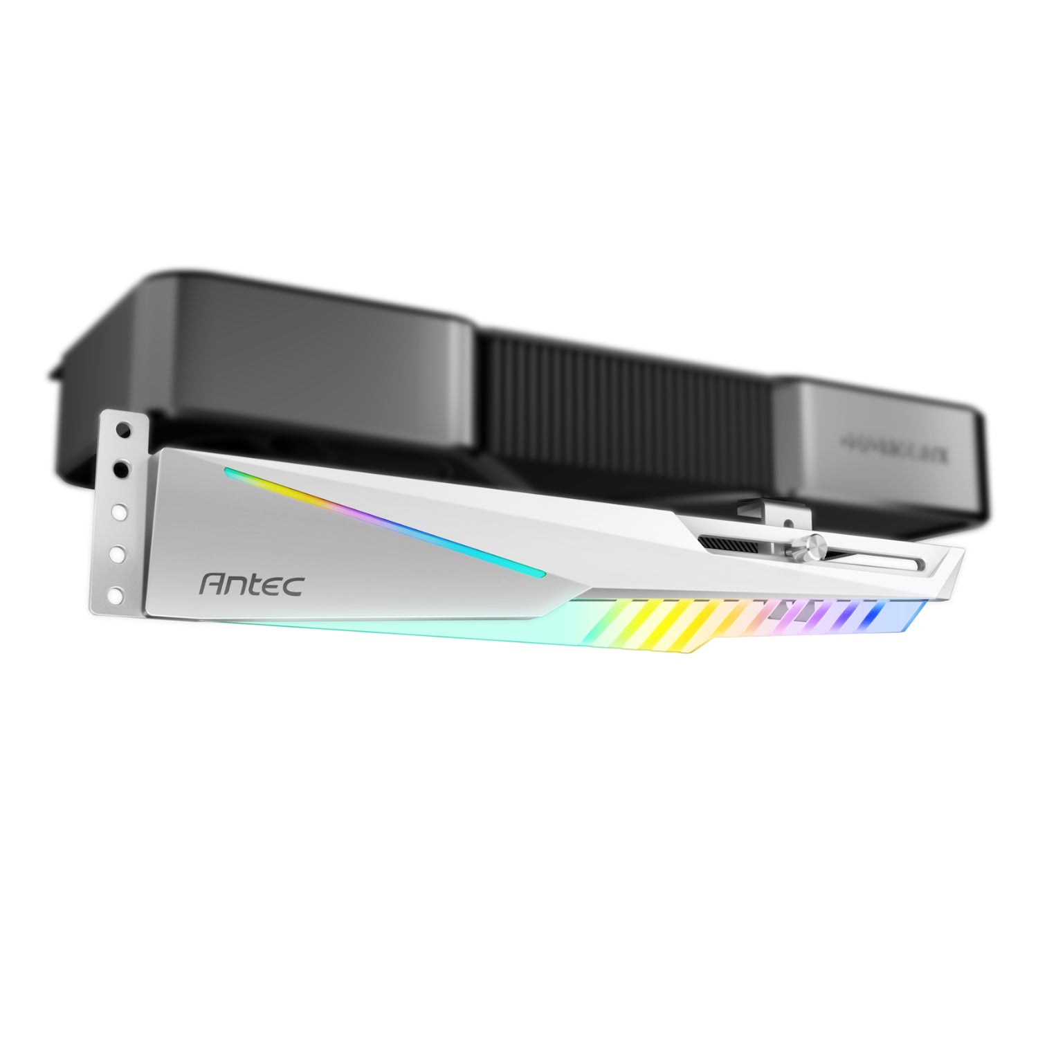 Image 1 for Antec Dagger ARGB GPU Support Bracket - White