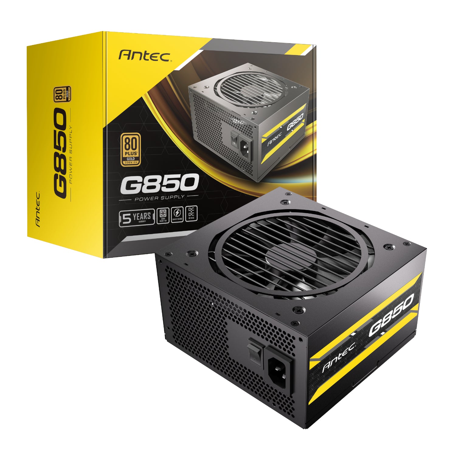 Image 1 for Antec ATOM G850 850W 80 PLUS Gold Semi-Modular Power Supply