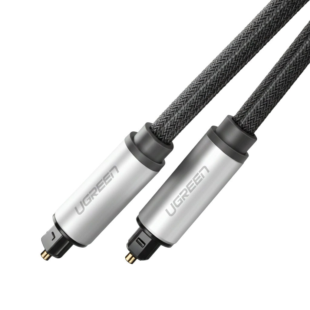 Image 2 for UGREEN AV108 Male to Male Toslink Optical Audio Cable 2m–Grey
