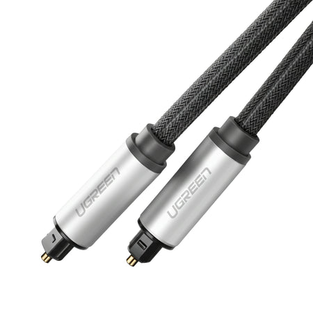 Image 2 for UGREEN AV108 Male to Male Toslink Optical Audio Cable 2m–Grey