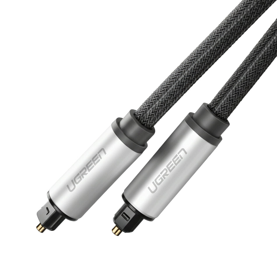 Image 2 for UGREEN AV108 Male to Male Toslink Optical Audio Cable 2m–Grey
