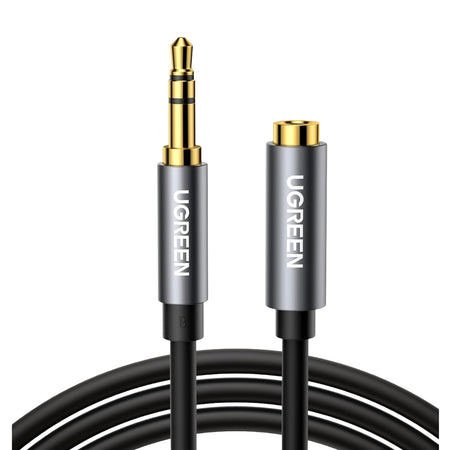 Image 1 for UGREEN AV118 3.5mm AUX Extension Cable 1m – Male to Female –(Black)