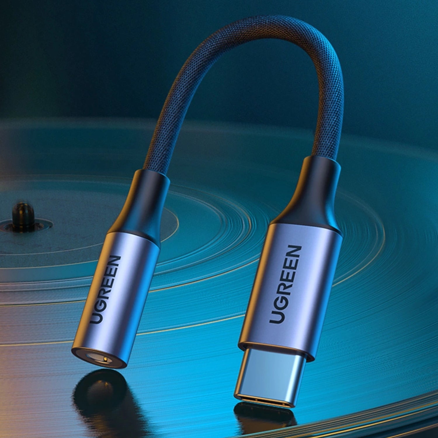 Image 4 for UGREEN AV161 USB Type-C to 3.5mm 10cm Adapter
