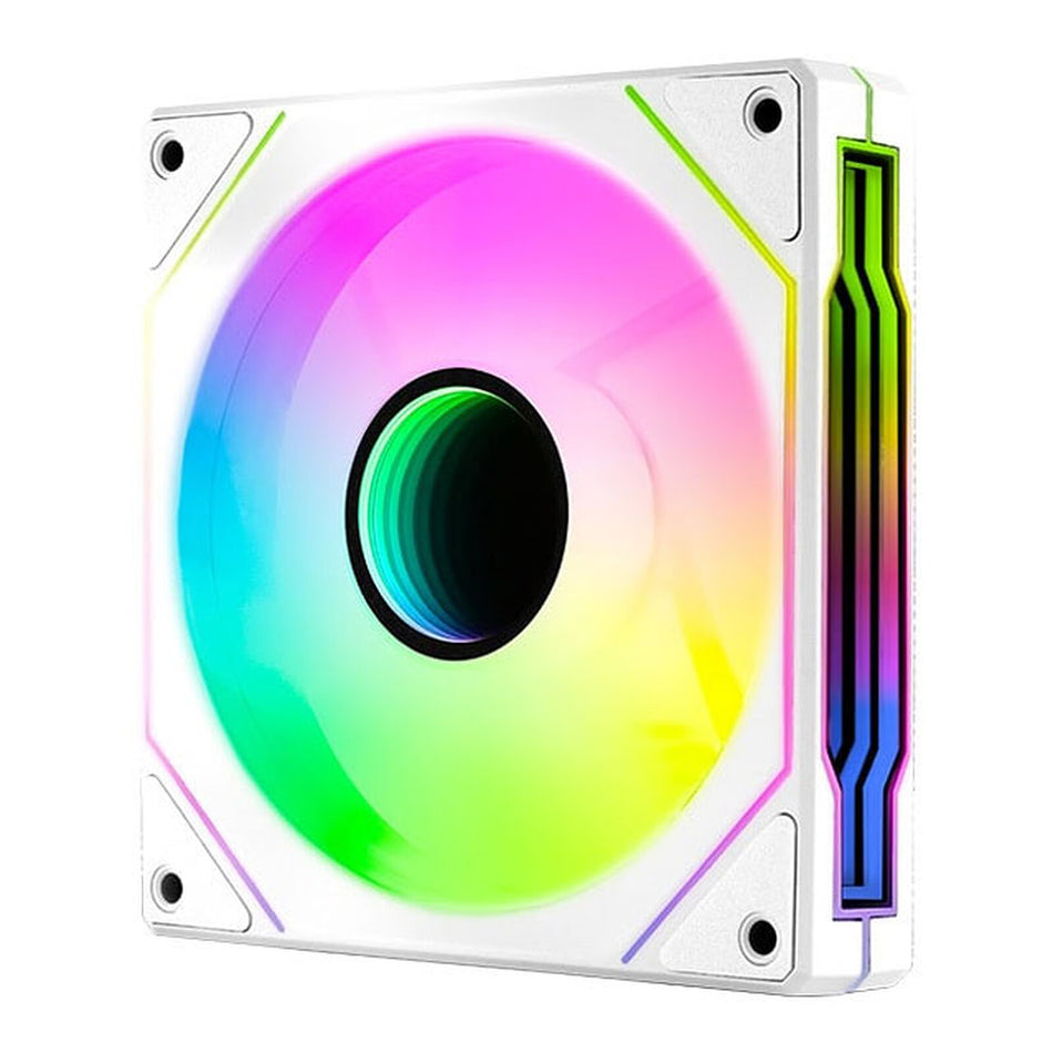 AeroCool Phantom M-3 120mm PWM ARGB Case Fan - White